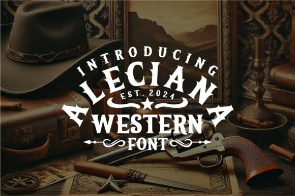 Aleciana Western: A Retro Serif for Modern Design