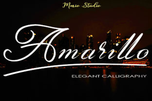 Amarillo: The Calligraphy Font for Elegant Branding