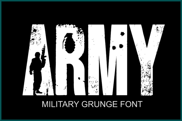 Army Font: Rugged Military Typography for Bold Design