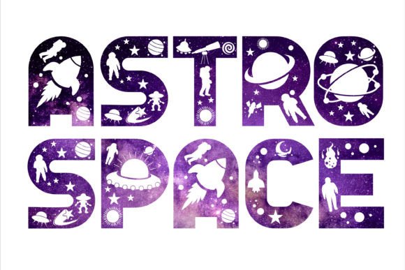 Astro Space: A Cosmic Font for Modern Graphic Design