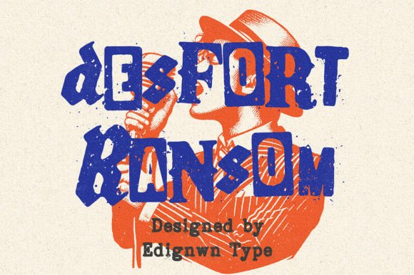 Desfort Ransom: Unleashing Edgy Typography in Modern Design