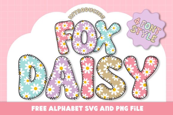 Fox Daisy: The Colorful Font for Playful Branding