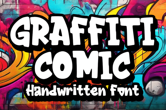 Graffiti Comic: The Bold Font for Dynamic Visuals
