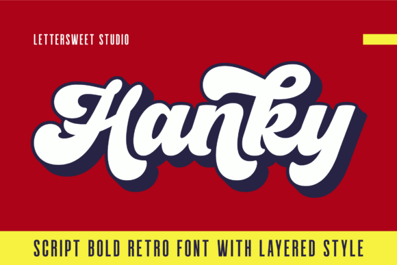 Hanky: The Bold Retro Font for Modern Design