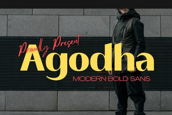 Introducing Agodha: A Luxury Display Typeface for Modern Design