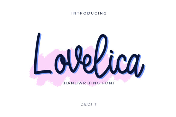 Lovelica: Elevating Your Designs with Elegant Handwritten Charm