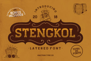 Stengkol: A Versatile Slab Serif for Bold Branding